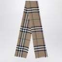 Burberry Beige Check Muster Schal