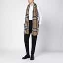 Burberry Beige Check Muster Schal