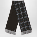 Burberry Cashmere Check Pattern Scarf