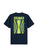 Arte Antwerp Abstract Back Print T Shirt