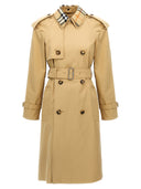 Burberry Gabardine Long Trench Coat