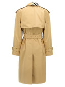 Burberry Gabardine Long Trench Coat
