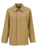 Burberry Gabardine Kurzer Trenchcoat