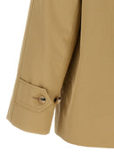 Burberry Gabardine Kurzer Trenchcoat