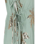 Traffic People The Last Song Aqua Green Long Dress