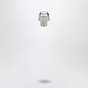 Alexander Mc Queen Skull Earring In Palladium