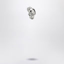 Alexander Mc Queen Skull Earring In Palladium