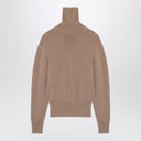 Burberry Beige Wool Turtleneck Sweater