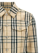 Burberry Check Jeansjacke