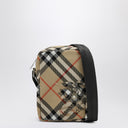 Burberry Mobile Phone Case With Shoulder Strap Check