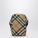Burberry Mobile Phone Case With Shoulder Strap Check