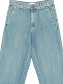 Lardini Pantalone Uomo Denim Lavato