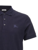 Burberry Logo Embroidery Polo Shirt