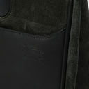 Burberry Rocking Horse Medium mørkegrønn semsket skinn