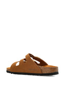 Birkenstock Florida Hex Mink, Nubuck Leather
