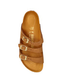 Birkenstock Florida Hex Mink, Nubuck Leather