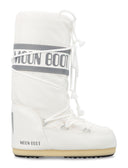Mondstuhl flache Schuhe weiß
