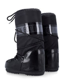 Mondstuhl flache Schuhe schwarz