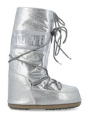 Moon Boot Flat Shoes Silver