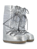 Moon Boot Flat Shoes Silver