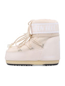 Boot de luna zapatos planos blancos