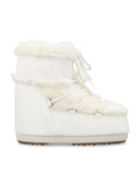 Mondstuhl flache Schuhe weiß