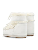 Mondstuhl flache Schuhe weiß