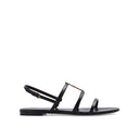 Saint Laurent Cassandra Leather Sandals
