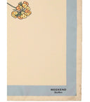 Max Mara Weekend Onestoring Beige Foulard Scarf