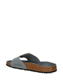 بيركنستوك مدريد Big Buckle Hex Basalt Gray، جلد مزيت