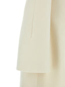 Alexander McQueen Double Breasted Mantel mit geformten Schultern