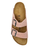 Birkenstock Arizona Pink Clay, Suede Leather