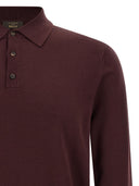 Zanone Virgin Wool Polo Shirt