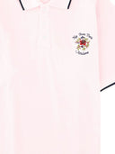 Drole De Monsieur Polo Piqué Slogan Rose