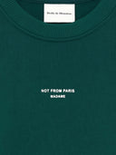 Drole De Monsieur Classic Slogan Sweatshirt