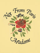 Drole De Monsieur T Shirt Slogan Rose