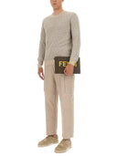 Pantalones fendi gabardina