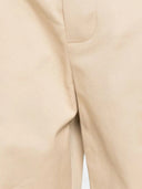 Drole De Monsieur Pantalon Cropped à Plis Coton