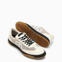Stella Mc Cartney Low Trainer With White S Wave Mesh Panels