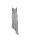 Das Andamane Rosetta asymmetrische Spitzen-Slipkleid
