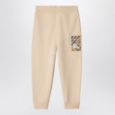Burberry Light Beige Jogging Trousers