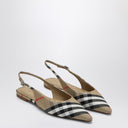 Burberry Ballerine Slingback Birdie Check