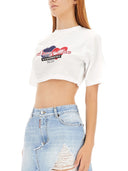 Dsquared beskåret fit t shirt