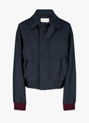 Dries Van Noten Vaas 3313 M.W.Jacket Nav