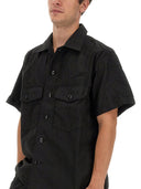 Camisa de ajuste regular de agujas