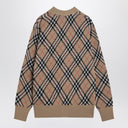 Burberry Wool And Mohair Blend Check Cardigan