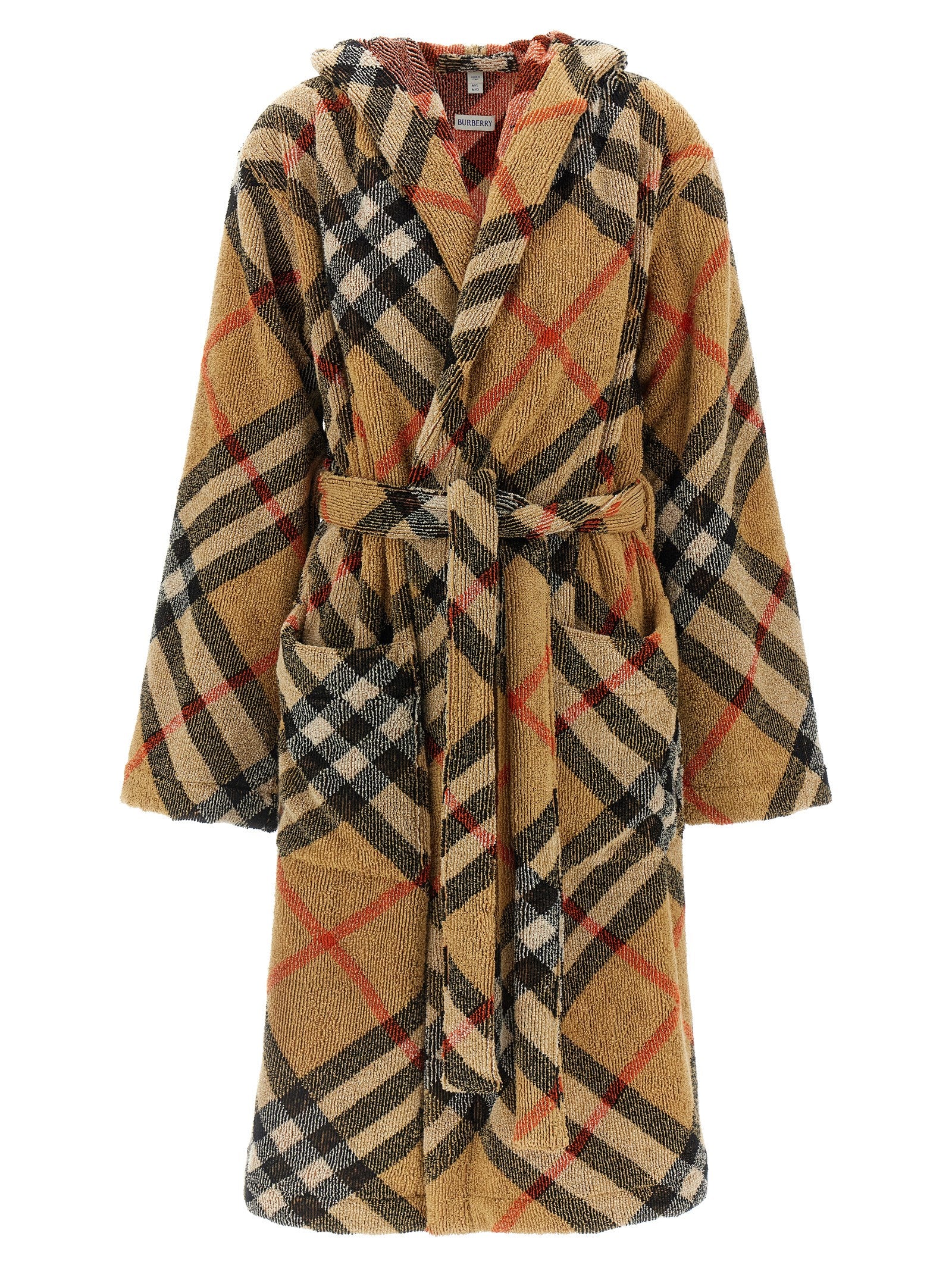 Burberry Check Cotton Bathrobe – Balardi