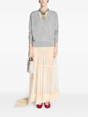 Dries Van Noten Sunia Bis 3040 W.W.Skirt Ecr