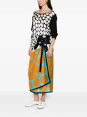 Dries Van Noten Scarfy Long 3060 W.W.Skirt Desd