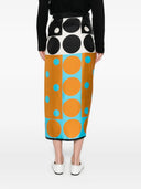 Dries Van Noten Scarfy Long 3060 W.W.Skirt Desd
